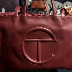 Burgandy Telfar tote